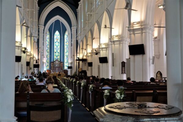 Saint Andrew's Cathedral is an Anglican cathedral in Singapore, the country's largest cathedral.